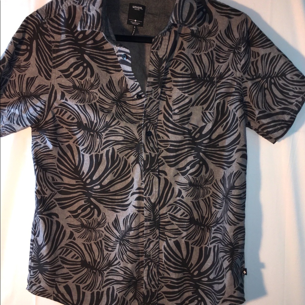 Mens Union top tropical size Short sleeve